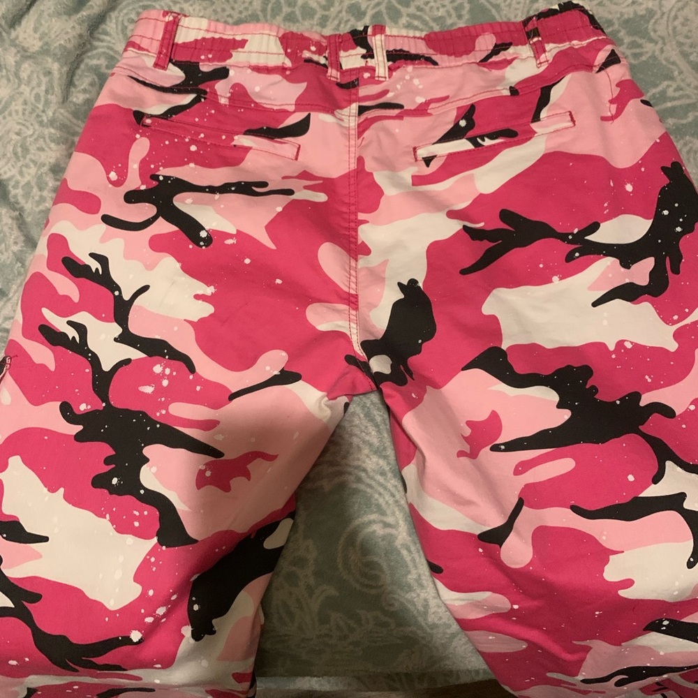 Pink Camouflage Pants